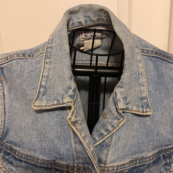 Early 1990”s long denim vest by Breaker - Picture 4 of 12